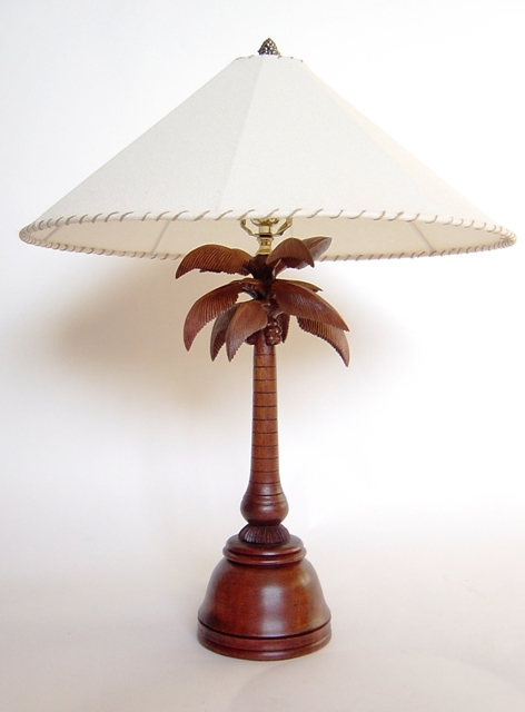 Coconut Palm Tree Table Lamp